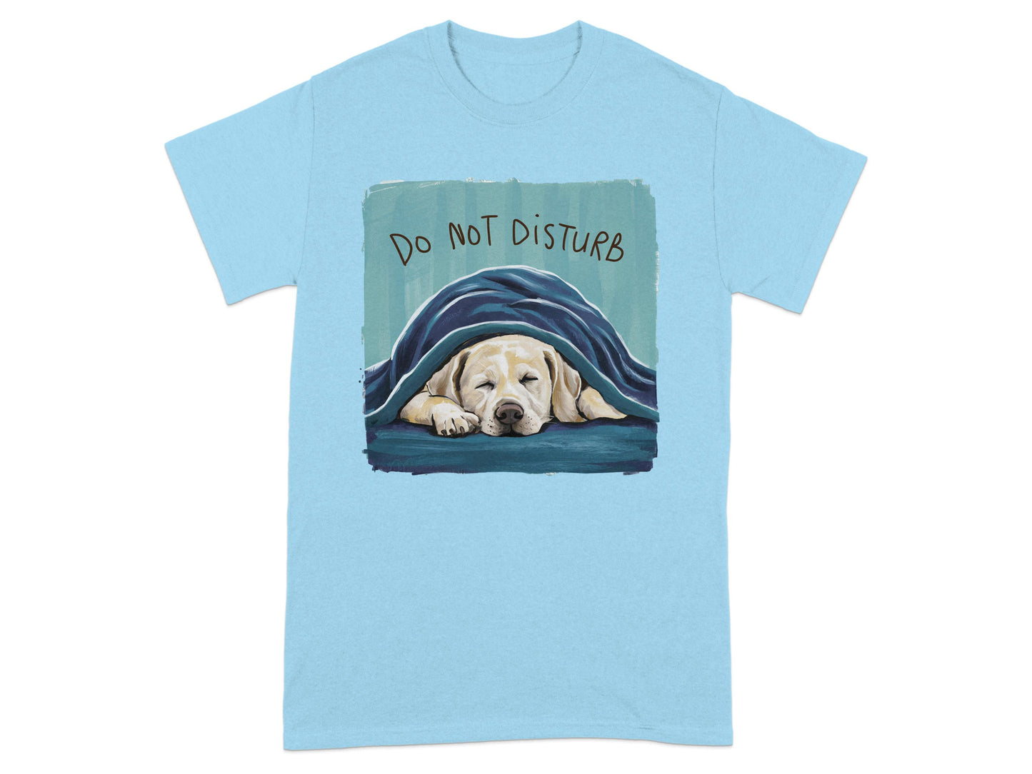 Do Not Disturb Sleeping Dog Design T-Shirt product