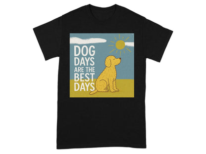 Dog Days Are The Best Days Golden Doodle Sun T-Shirt T-shirt