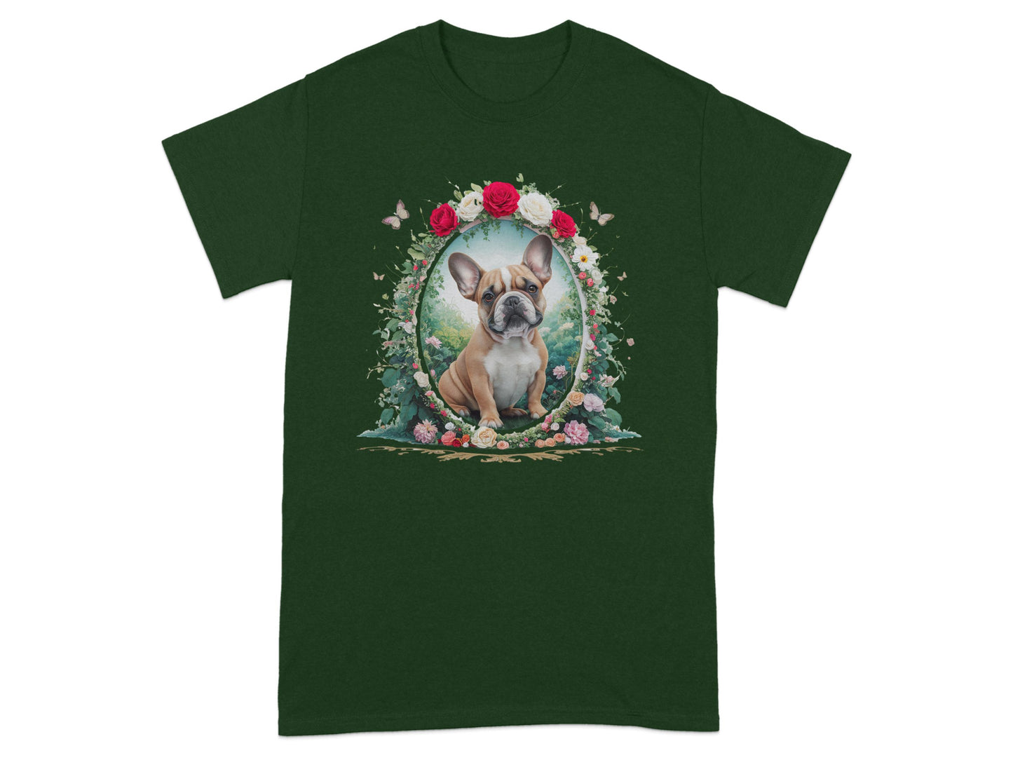 Adorable French Bulldog Graphic Tee product type