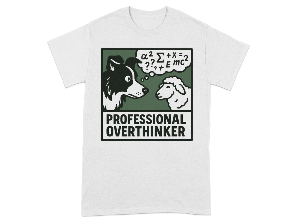 Professional Overthinker Graphic Tee for Thoughtful Minds