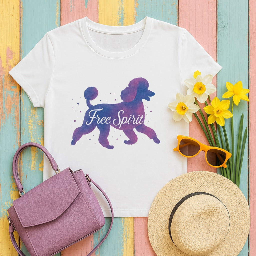 mig2 free-spirit-poodle-animal tee flat lay hero v8