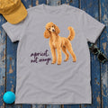 Apricot Not Orange Poodle T-Shirt in Athletic Heather