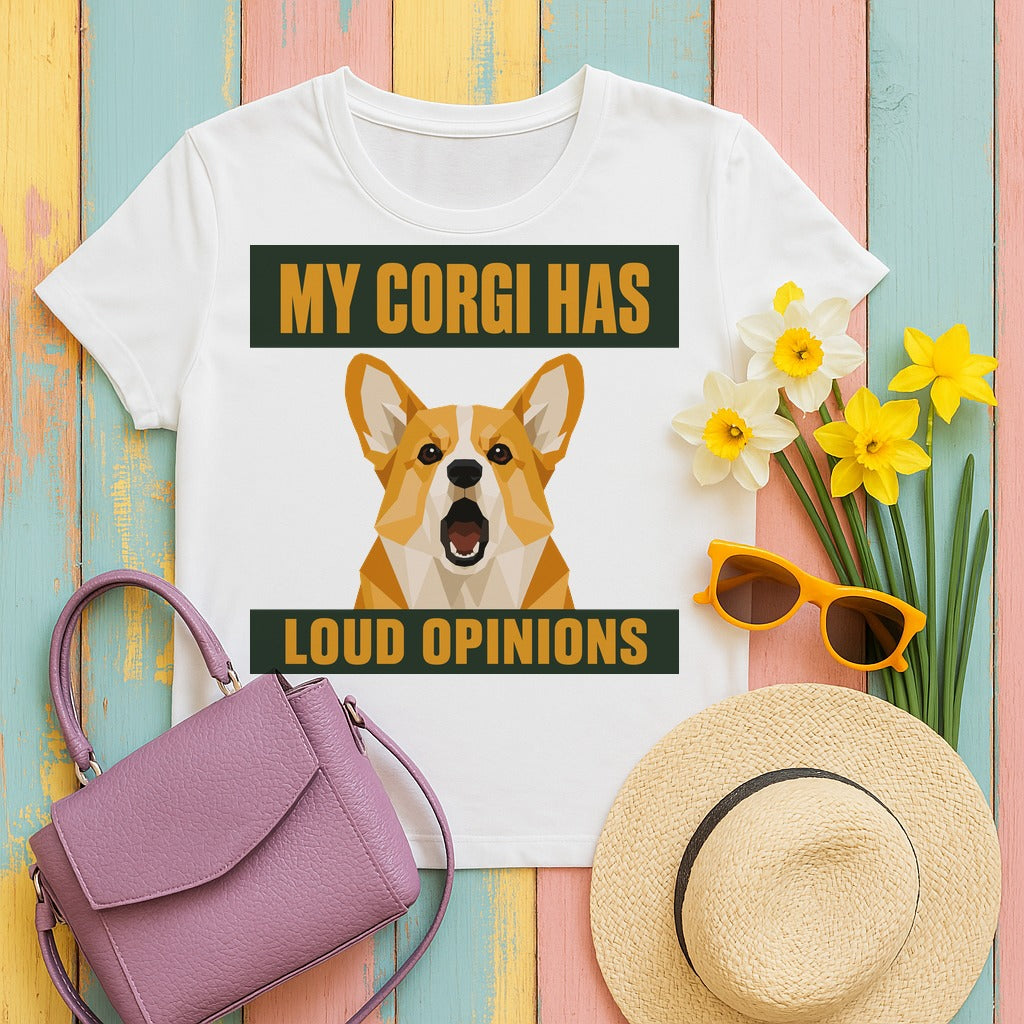 mig2 my-corgi-has-loud-opinions tee flat lay hero v8
