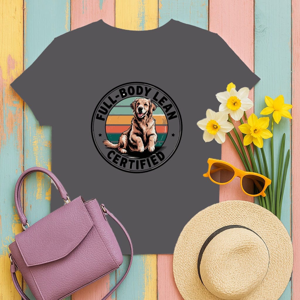 Full Body Lean Certified Dog Lover T-shirt product type