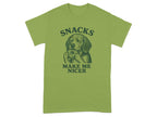 Snacks Make Me Nicer Graphic T-shirt