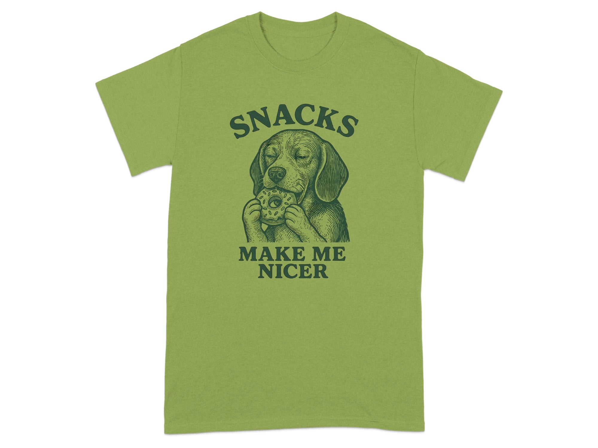 Snacks Make Me Nicer Graphic T-shirt