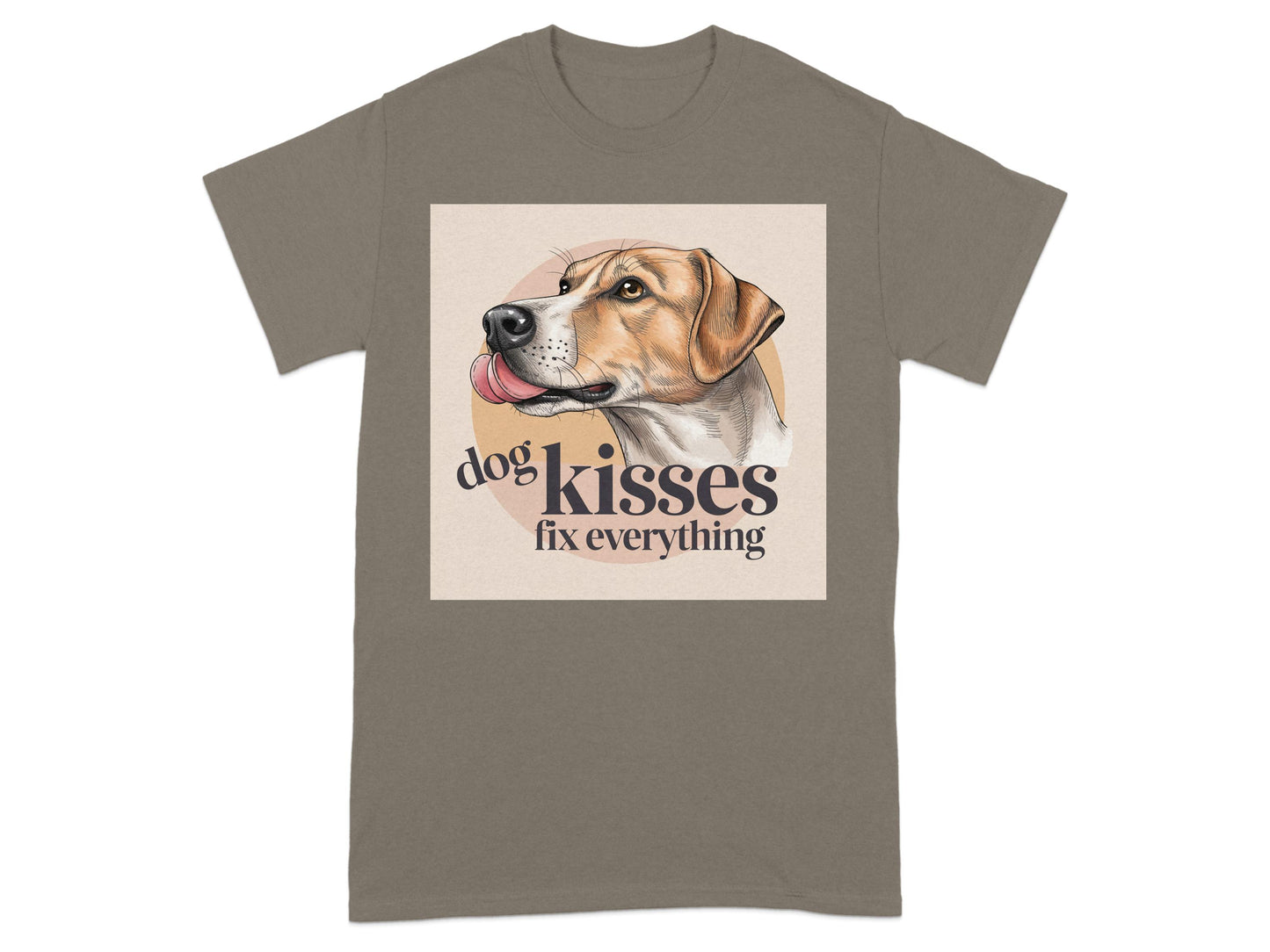 Dog Kisses Fix Everything Graphic Tee product