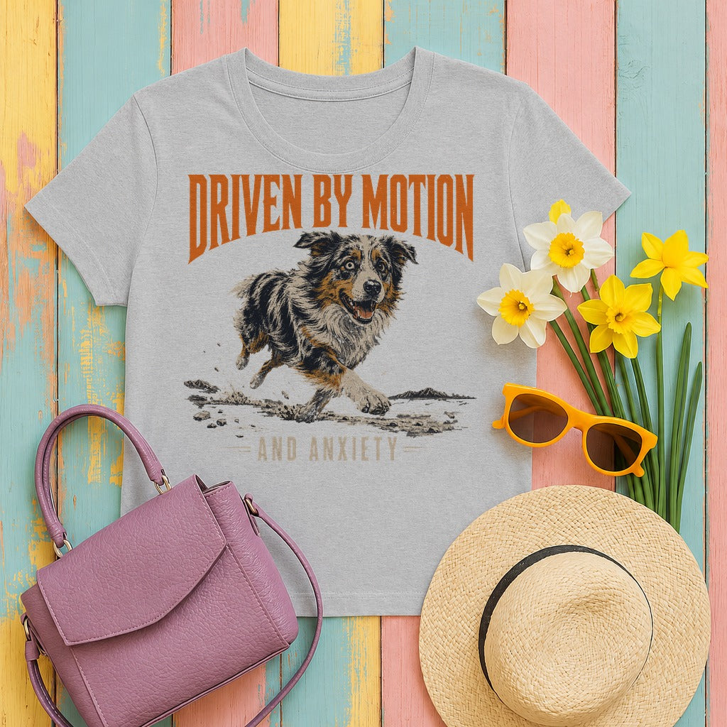 Motion & Anxiety Unleashed Aussie t-shirt