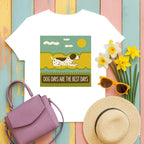 Dog Days Are The Best Days German Shorthaired Pointer T-Shirt T-shirt
