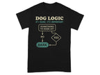 Dog Logic If I Bark It's Important Graphic Shirt