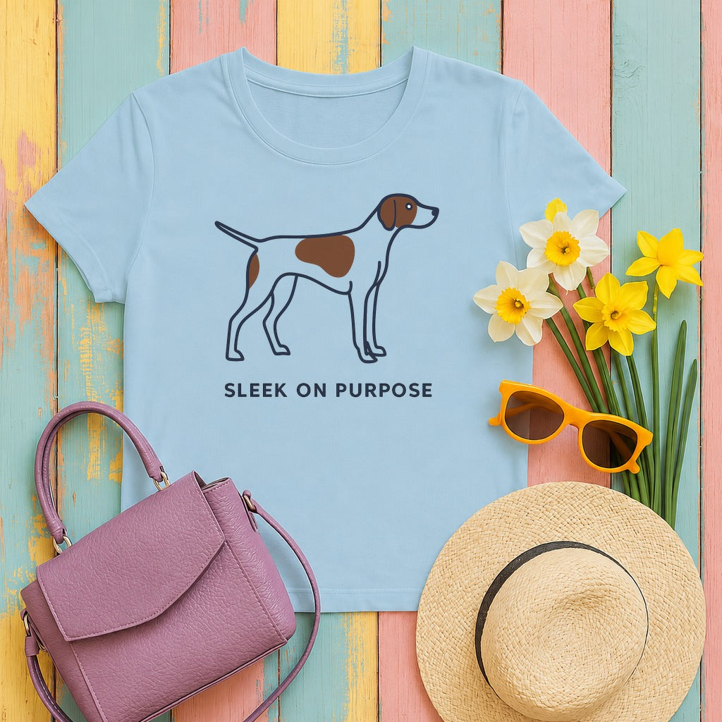 Pointer Sleek on Purpose T-shirt in Light Blue