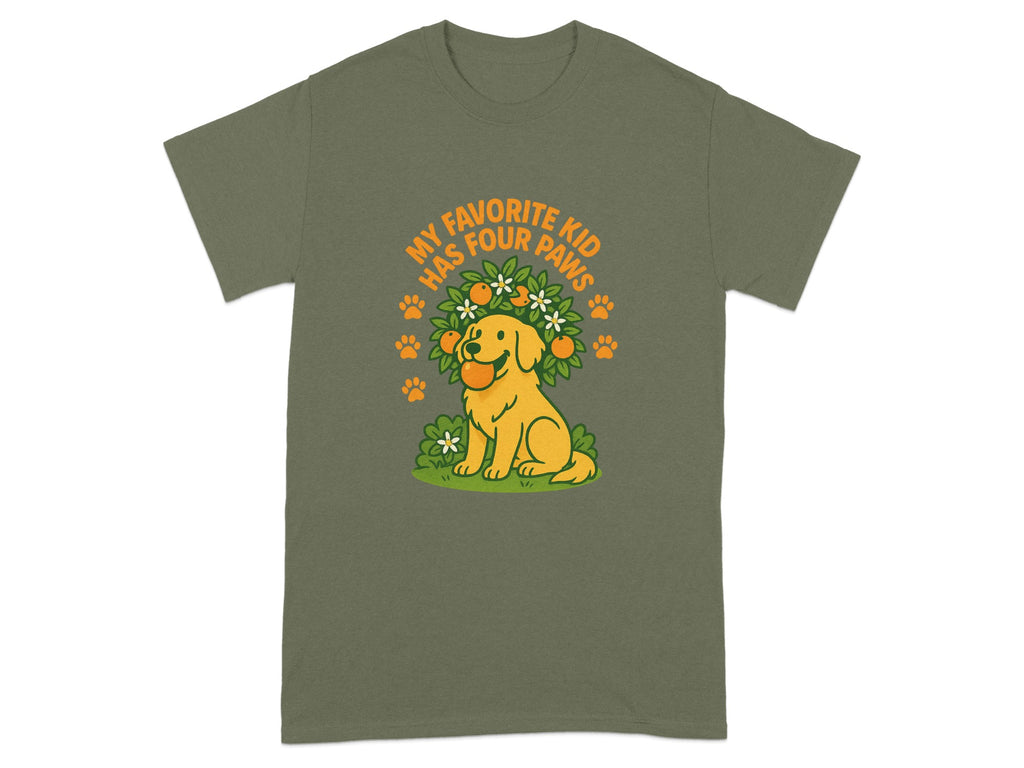 My Favorite Kid Has Four Paws Graphic T-shirt product