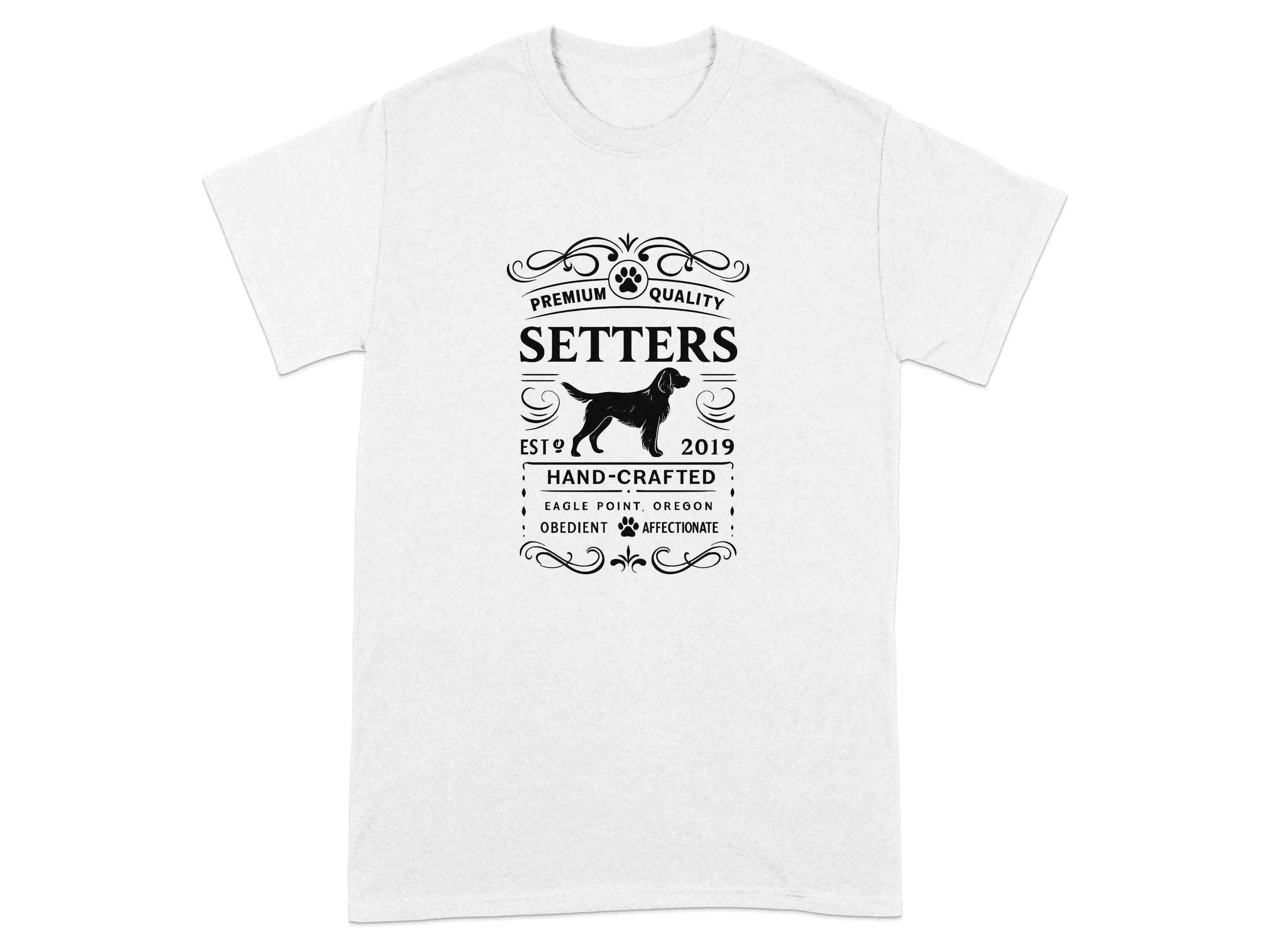 Premium Quality Setters EST 2019 Hand Crafted T-Shirt T-shirt