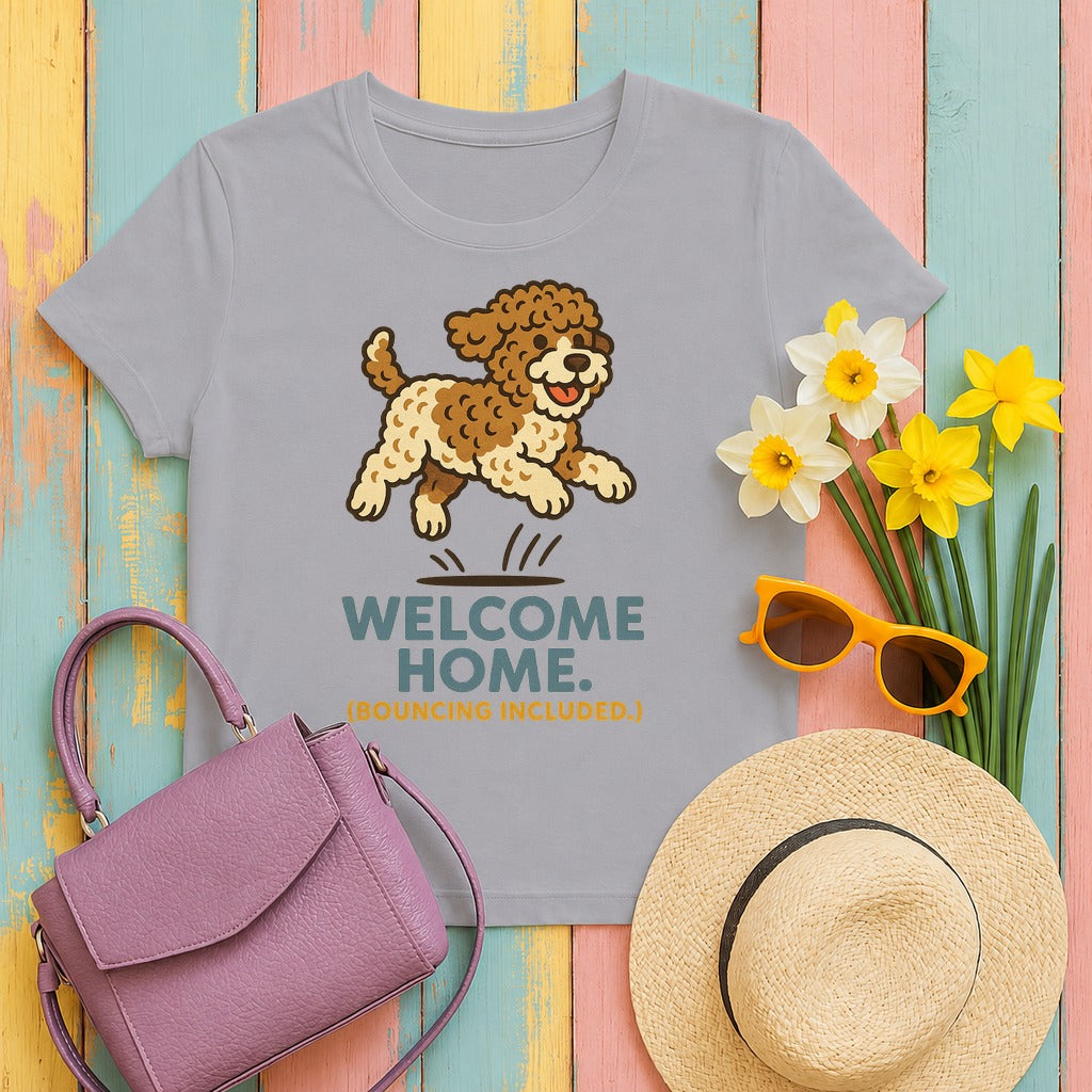 Lagotto Welcome Home Bouncing Tee in Athletic Heather