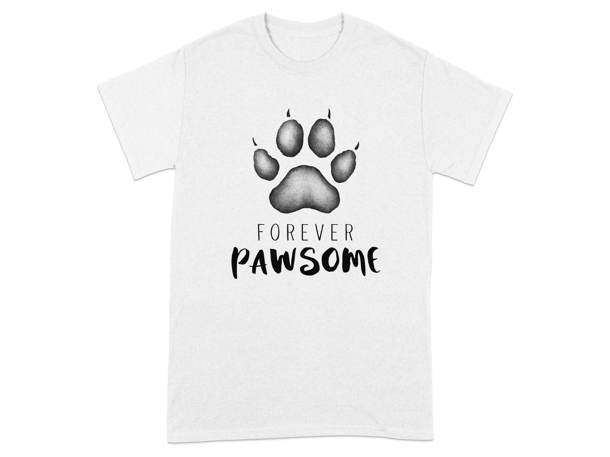Forever Pawsome Graphic Print T Shirt product type