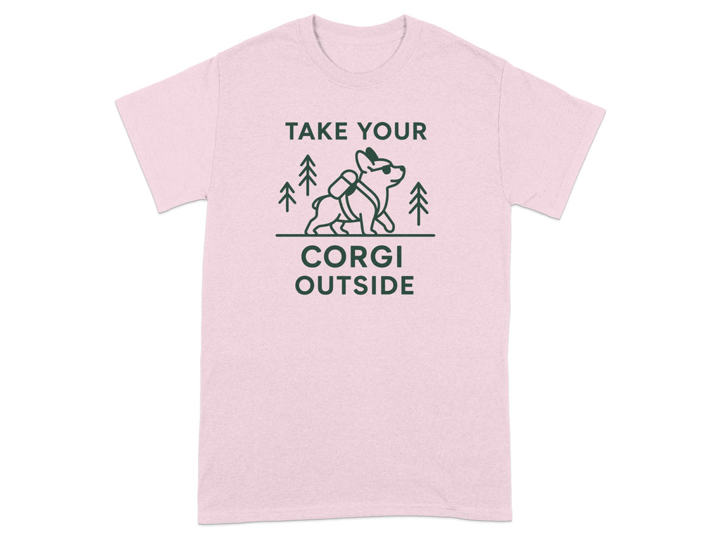 Take Your Corgi Outside Adventure T-shirt
