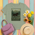 Barbet Slow Down. Chase Squirrels. Tee