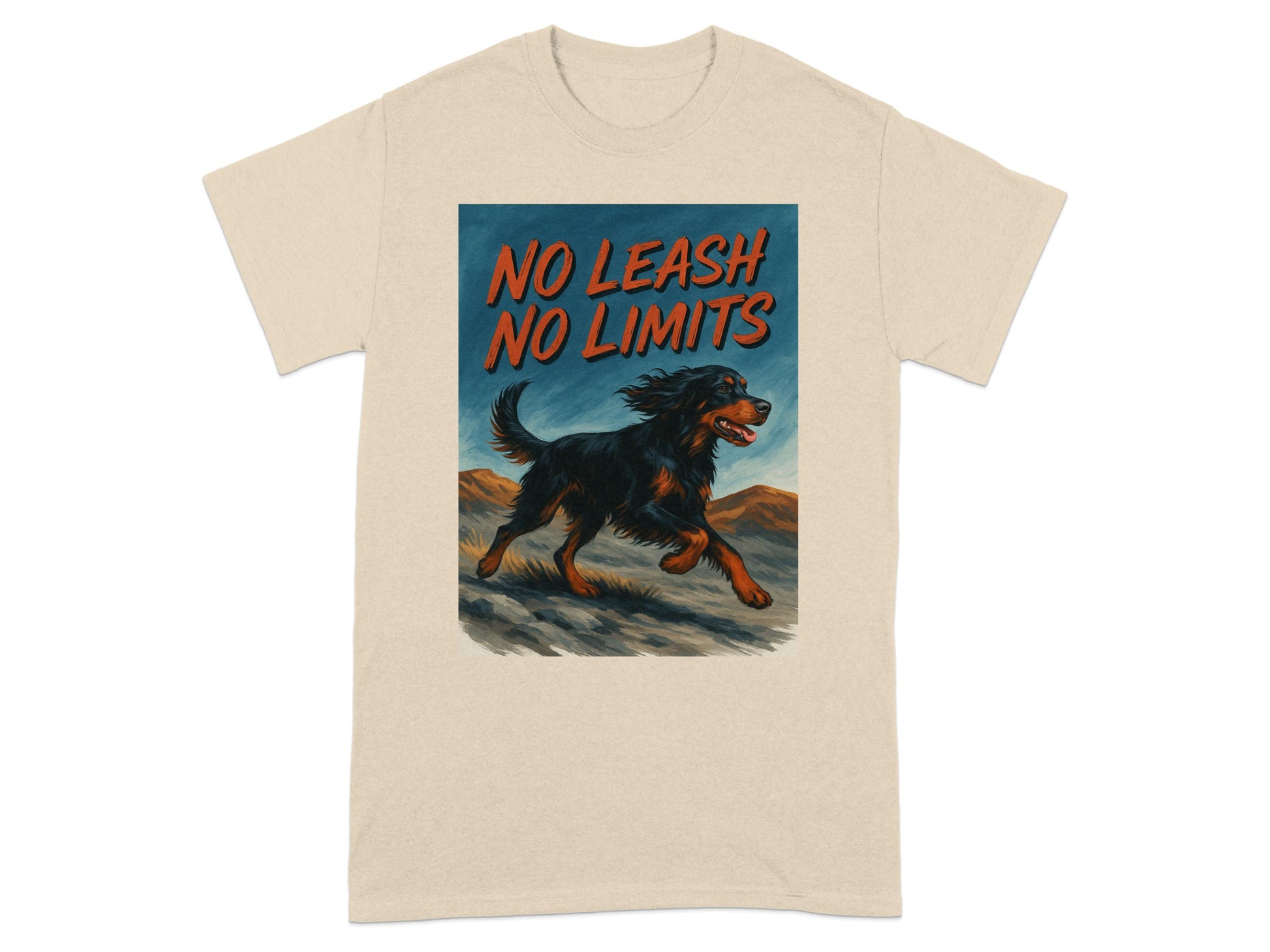 No Leash No Limits Graphic Tee Shirt product