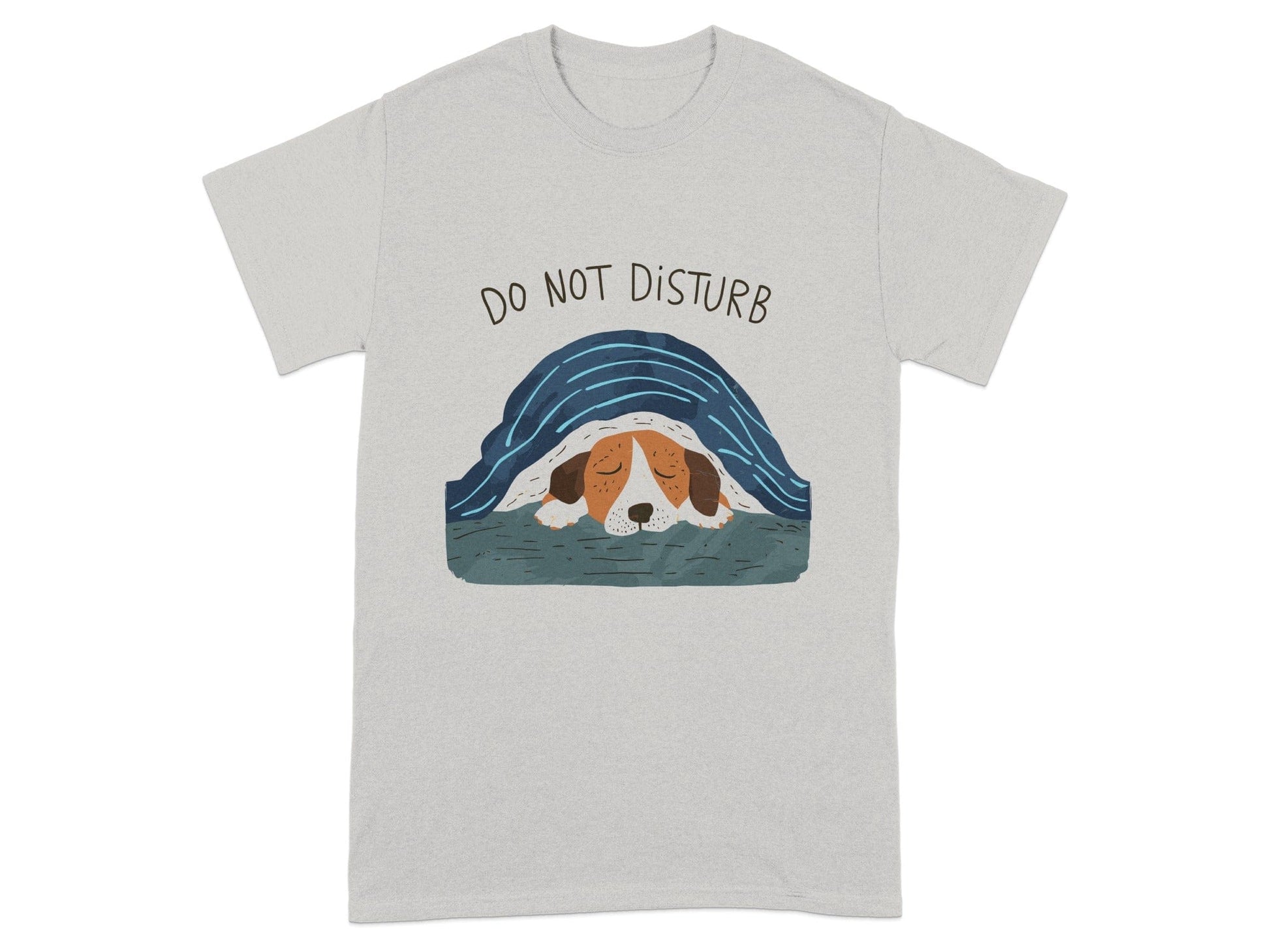 Do Not Disturb Dog Design Graphic Printed T-shirt product