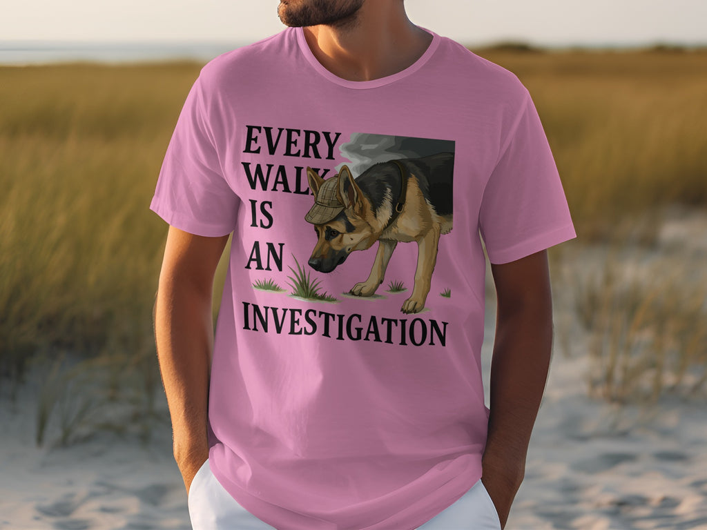 Every Walk Is An Investigation T-Shirt Product