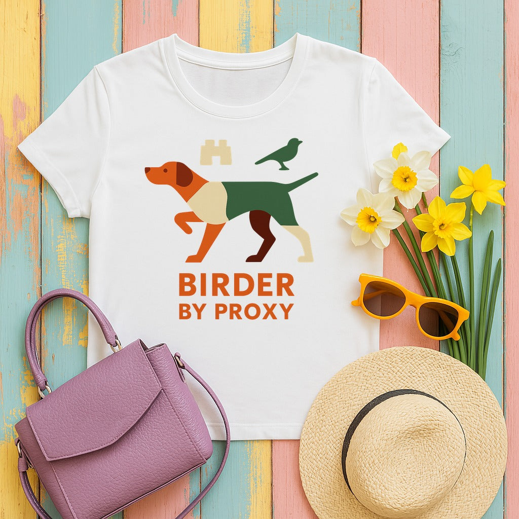 Pointer Birder by Proxy T-shirt in White