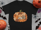 Cozy Dog Pumpkin Halloween Graphic Shirt