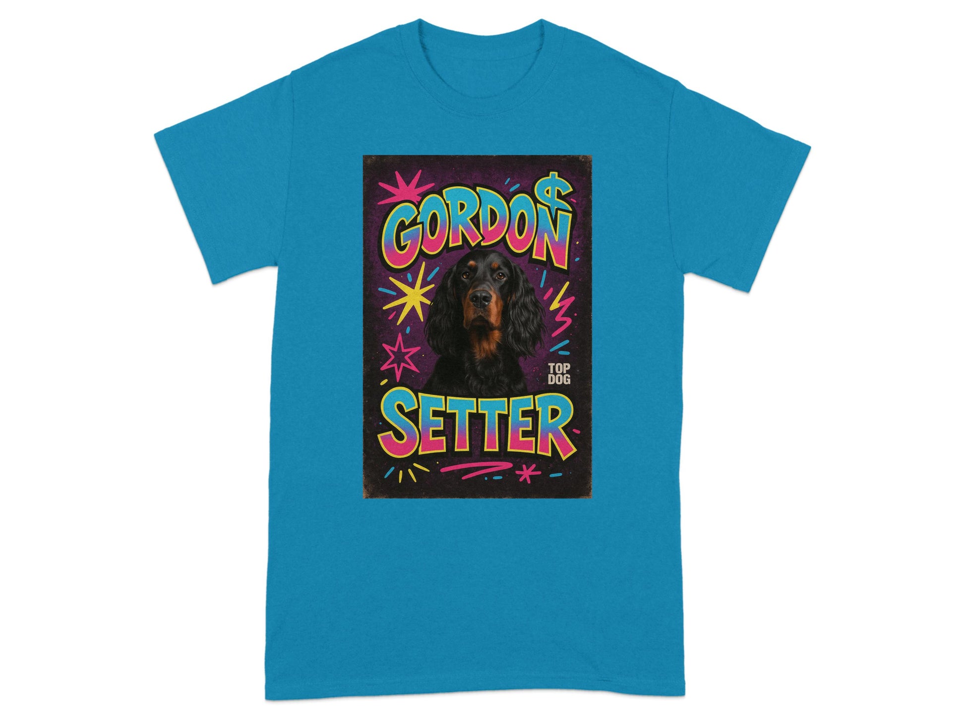Gordon Setter Top Dog Graphic T-shirt Product