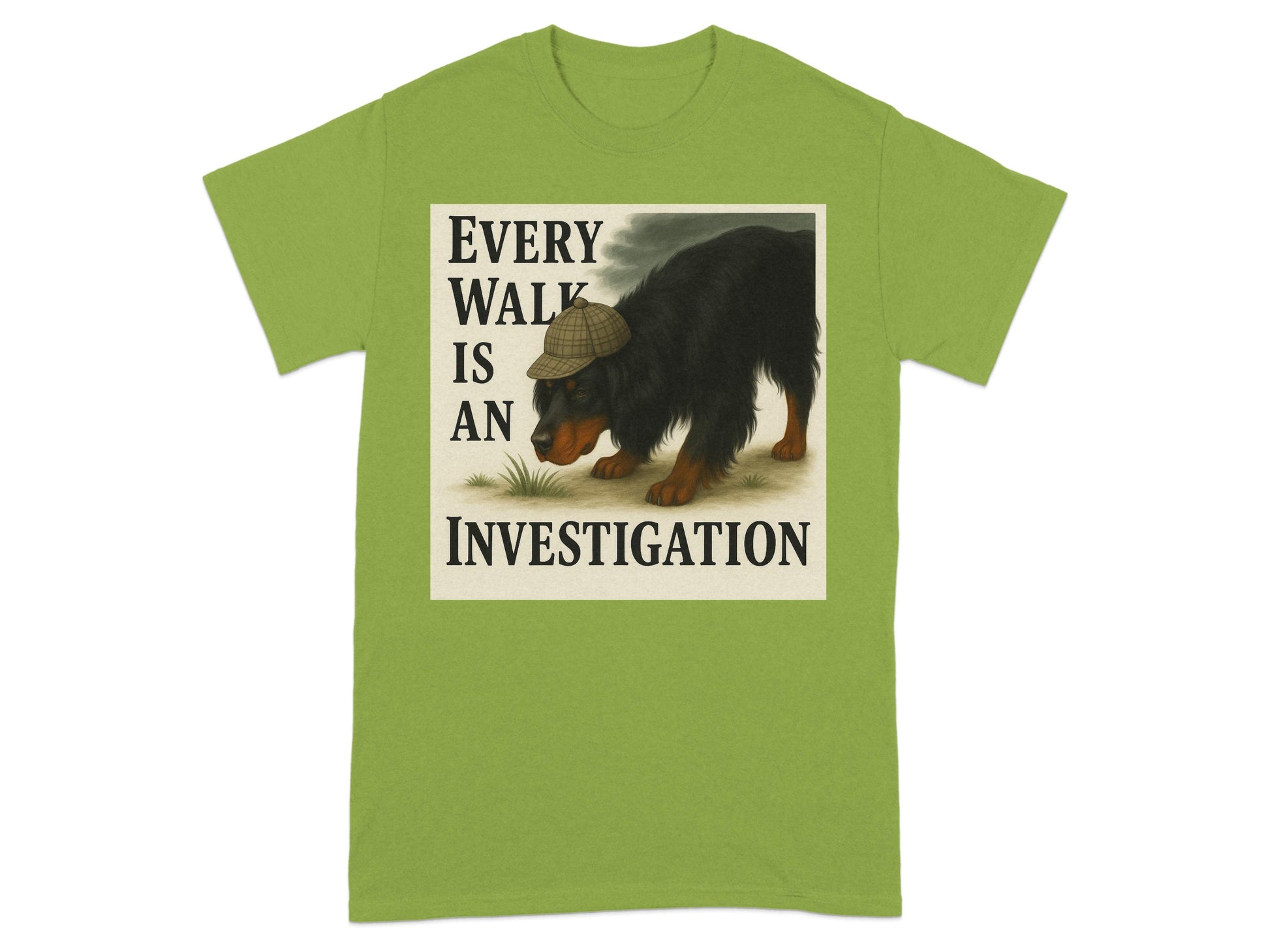 Every Walk Is An Investigation T-shirt product type