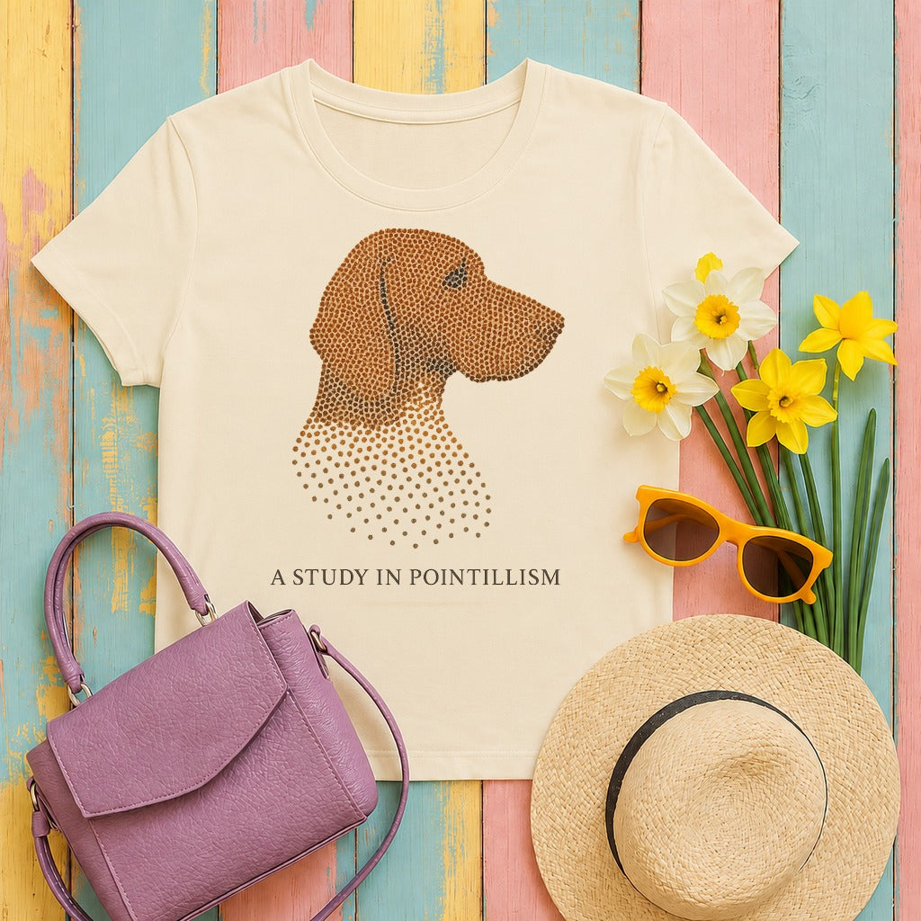 gsp study-in-pointillism tee flat lay hero v8