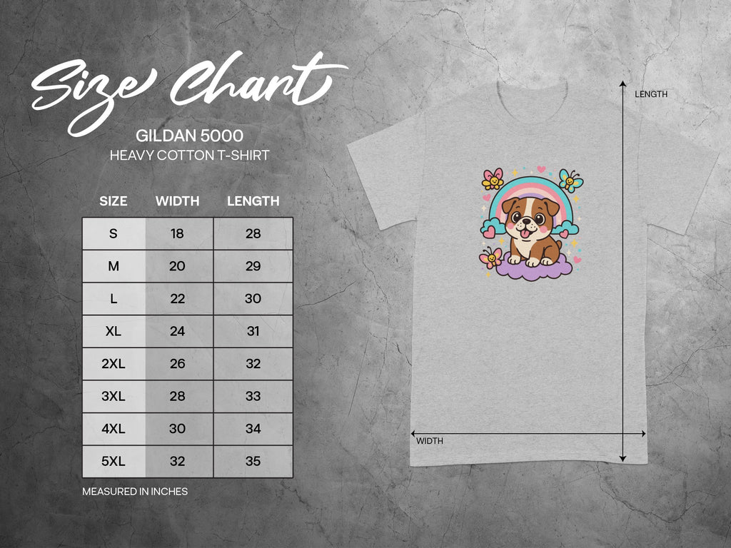 Cute Dog with Flowers Printed T-Shirt