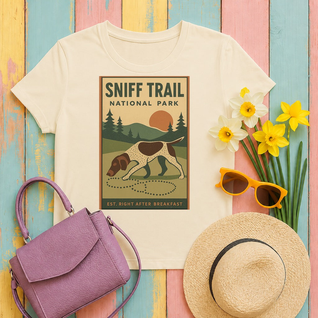 gsp sniff-trail-park tee flat lay hero v8
