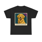 Endless Hunger Golden Retriever t-shirt, Black