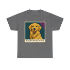 Endless Hunger Golden Retriever t-shirt, Tweed