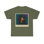 Endless Hunger Gordon Setter t-shirt, Military Green
