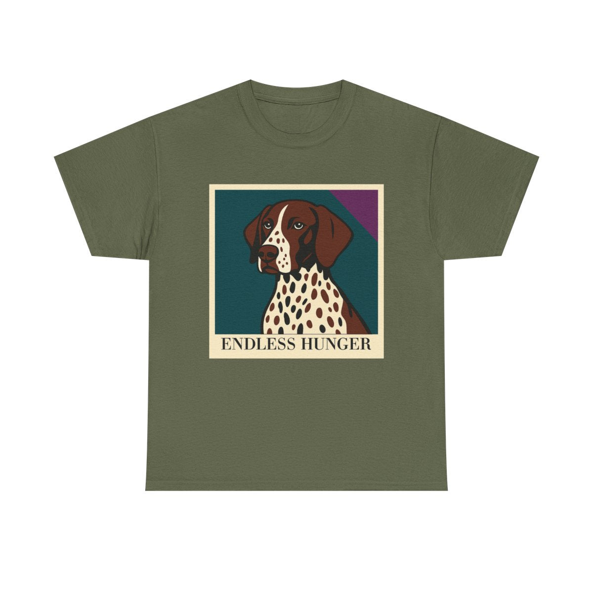 Endless Hunger GSP t-shirt, Military Green