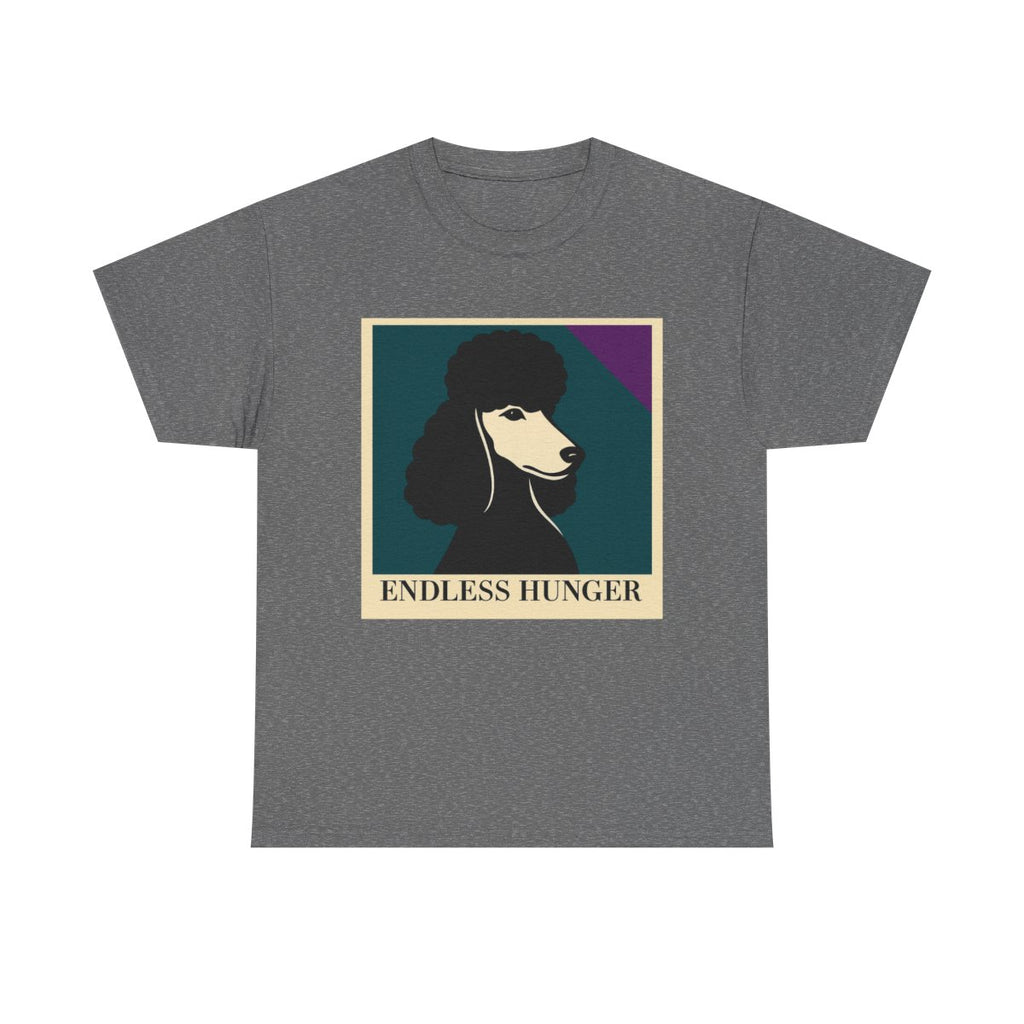 Endless Hunger Poodle Graphic t-shirt, Tweed