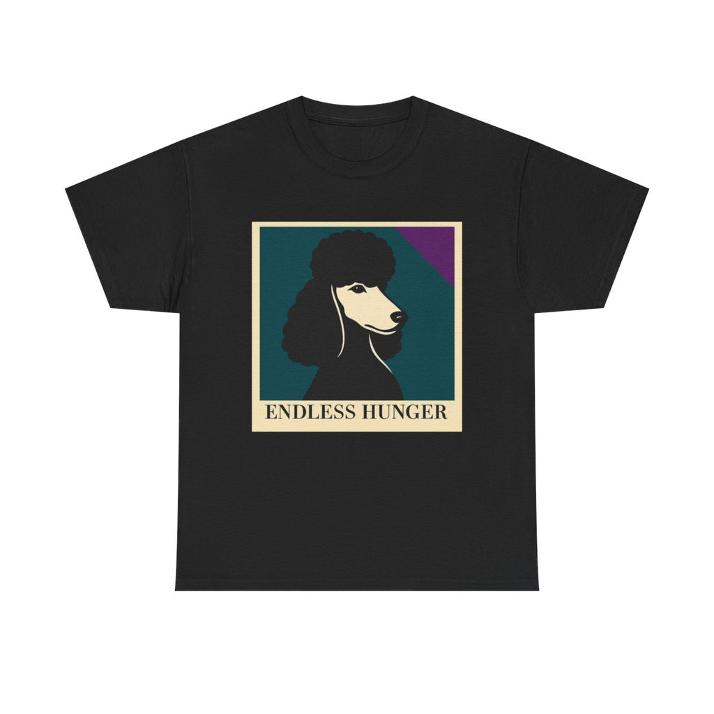 Endless Hunger Poodle Graphic t-shirt, Black