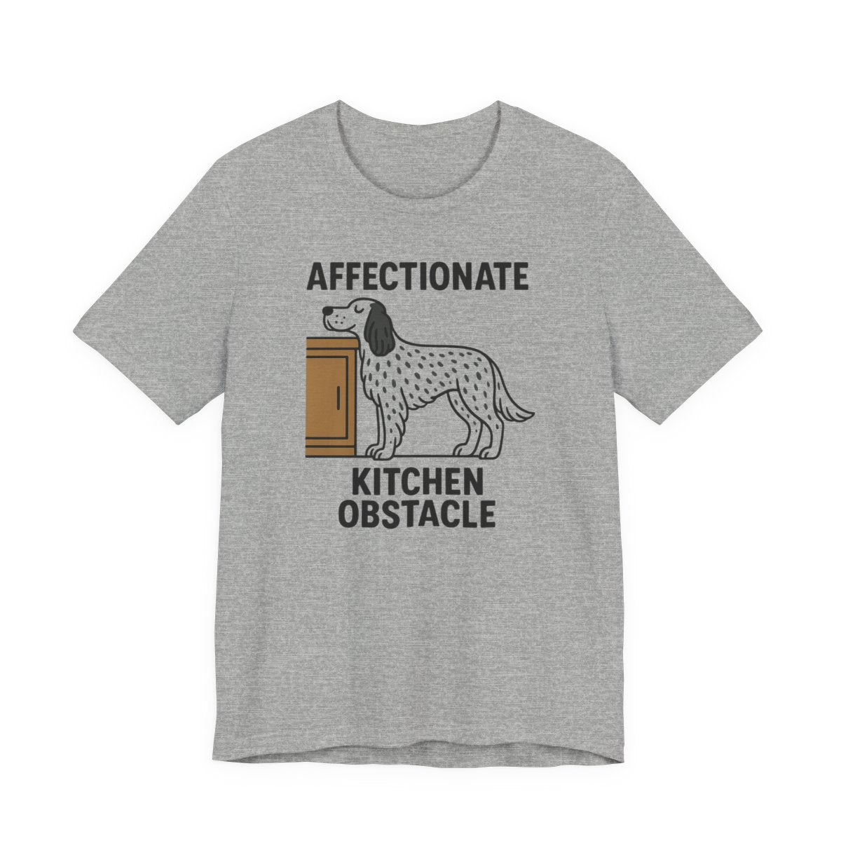 English Setter Affectionate Kitchen Obstacle Tee