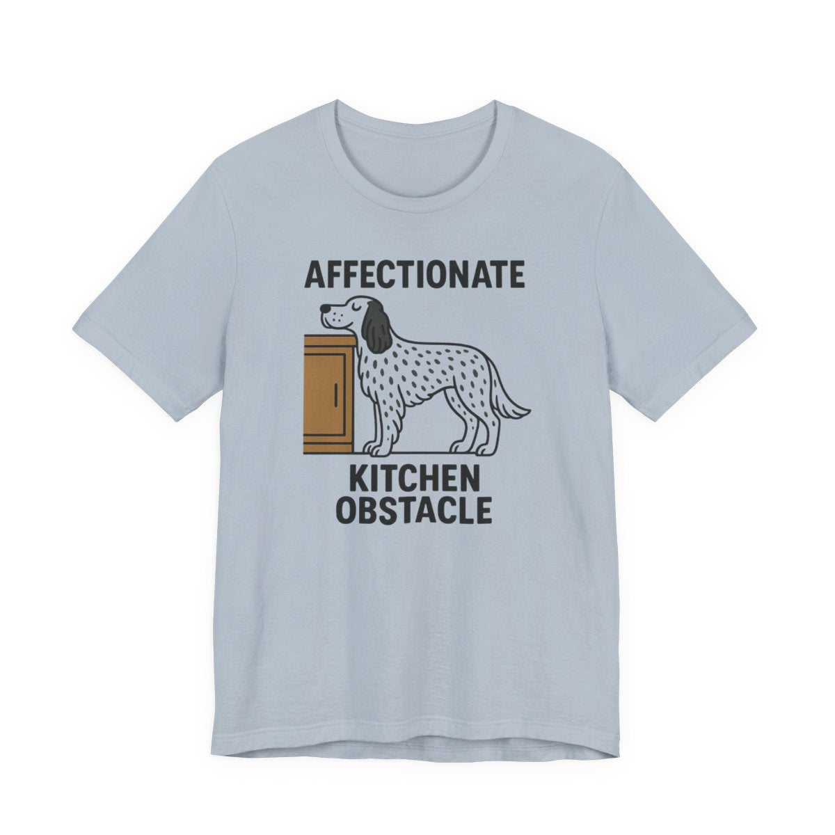 English Setter Affectionate Kitchen Obstacle Tee