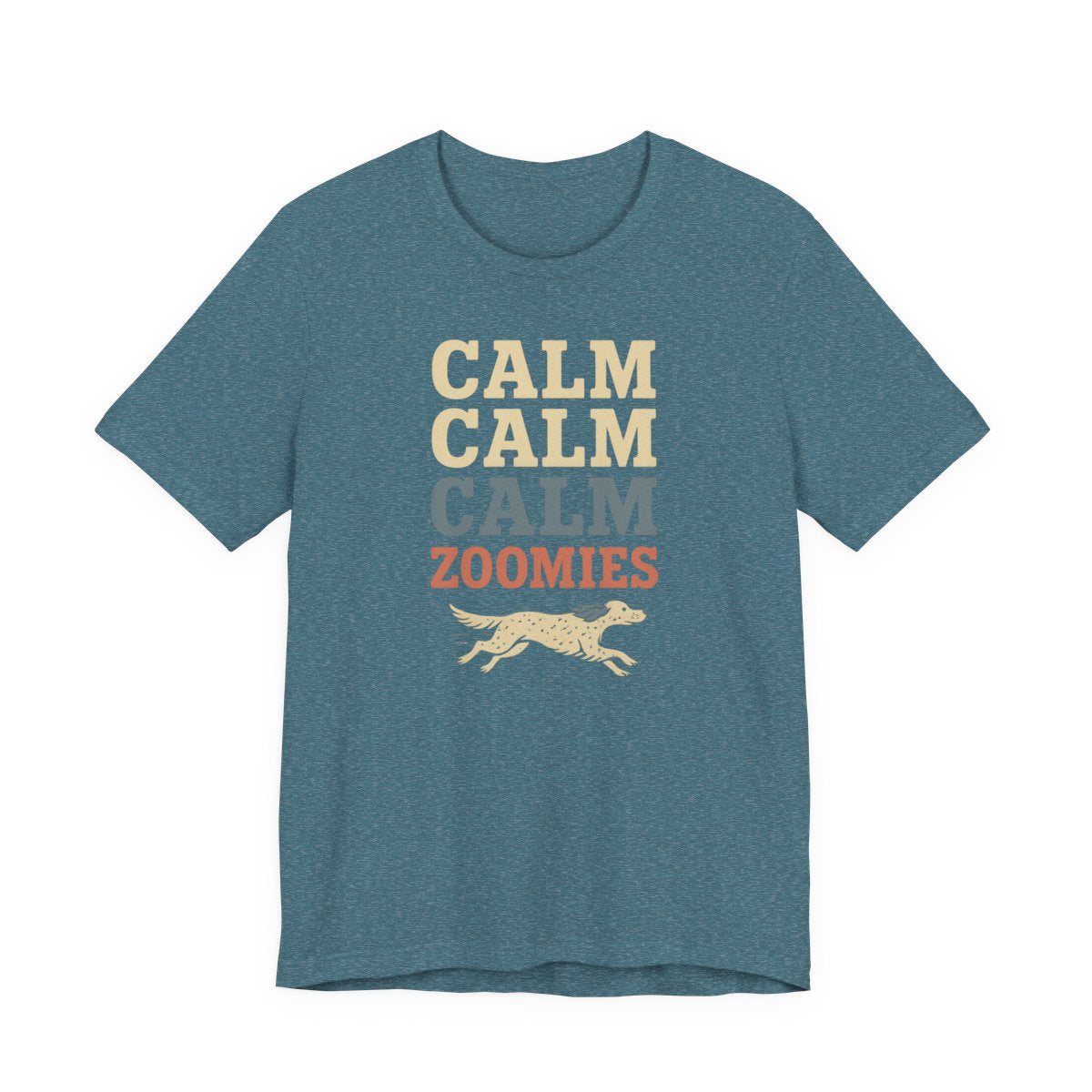 English Setter Calm Calm Calm Zoomies Tee