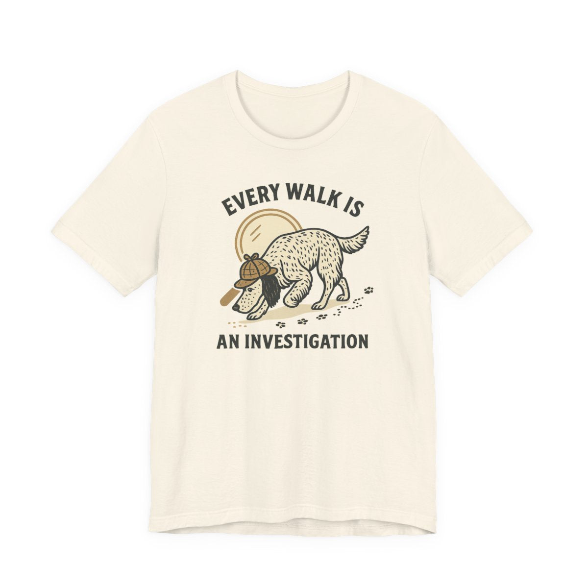 English Setter Every Walk Is an Investigation Tee