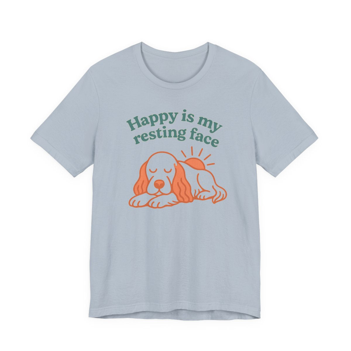 English Setter Happy Is My Resting Face Tee