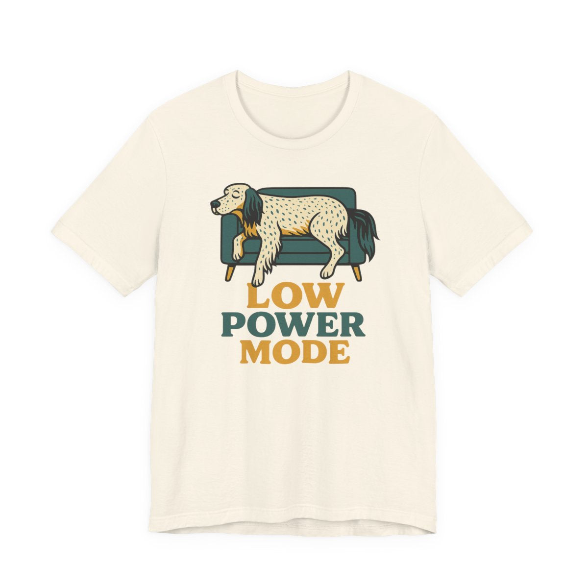 English Setter Low Power Mode Tee
