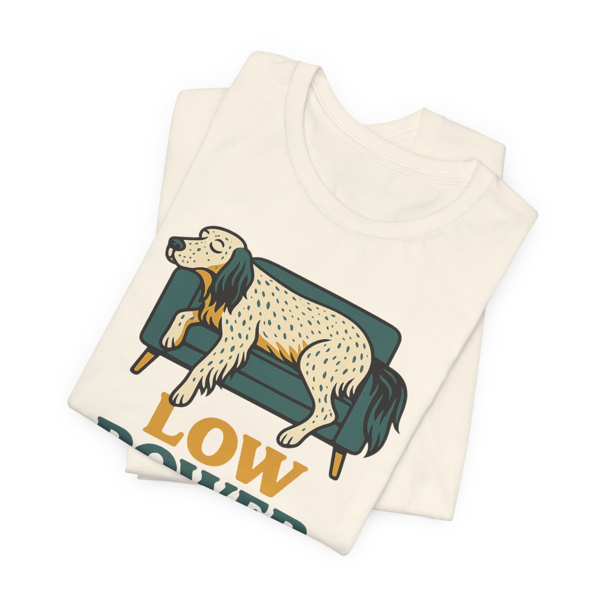 English Setter Low Power Mode Tee
