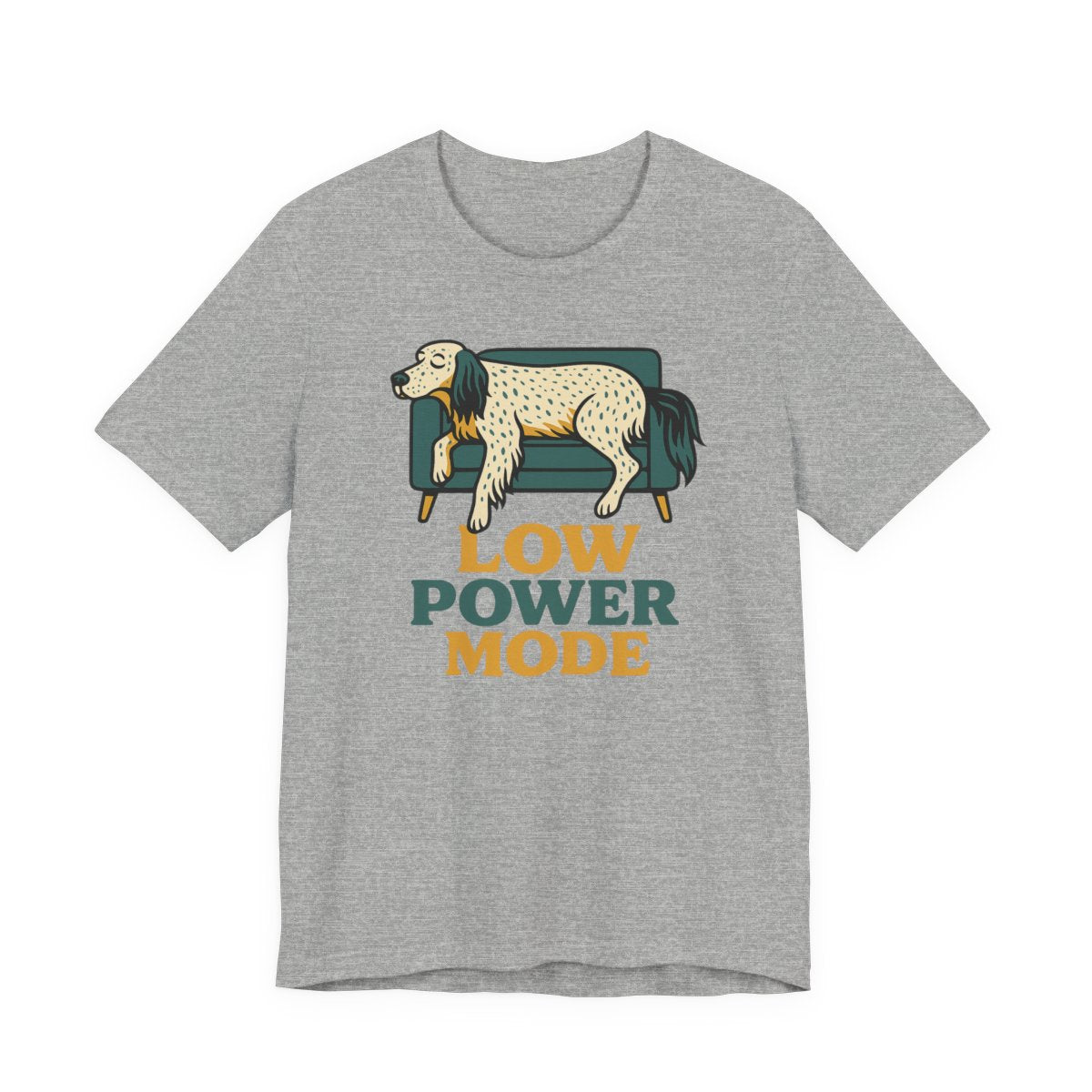 English Setter Low Power Mode Tee
