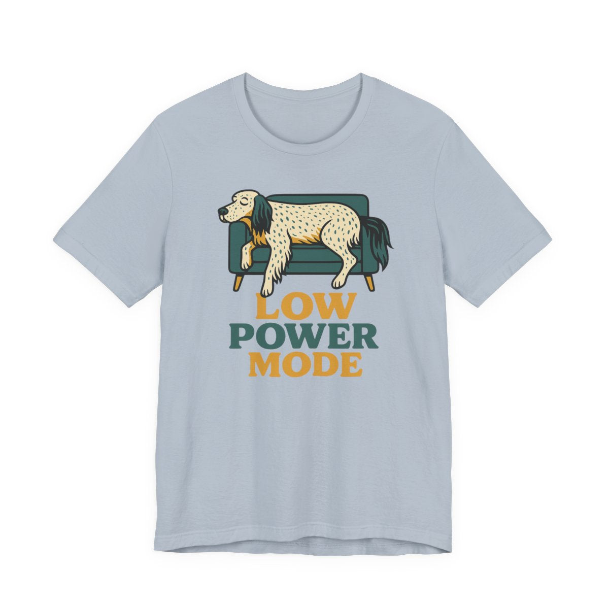 English Setter Low Power Mode Tee