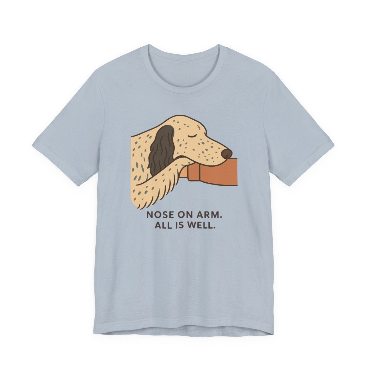English Setter Nose on Arm Tee