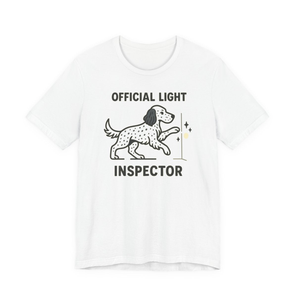 English Setter Official Light Inspector Tee