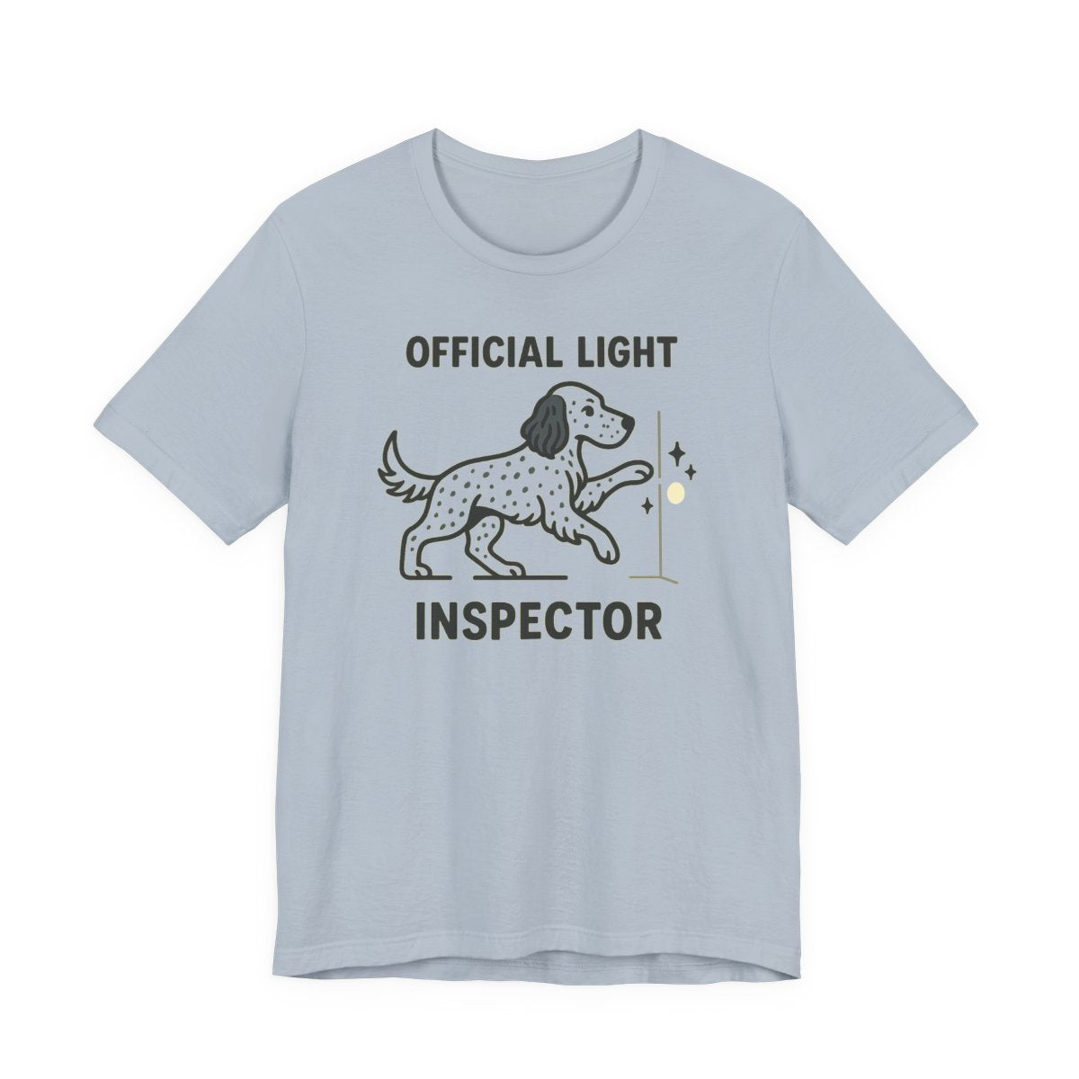 English Setter Official Light Inspector Tee