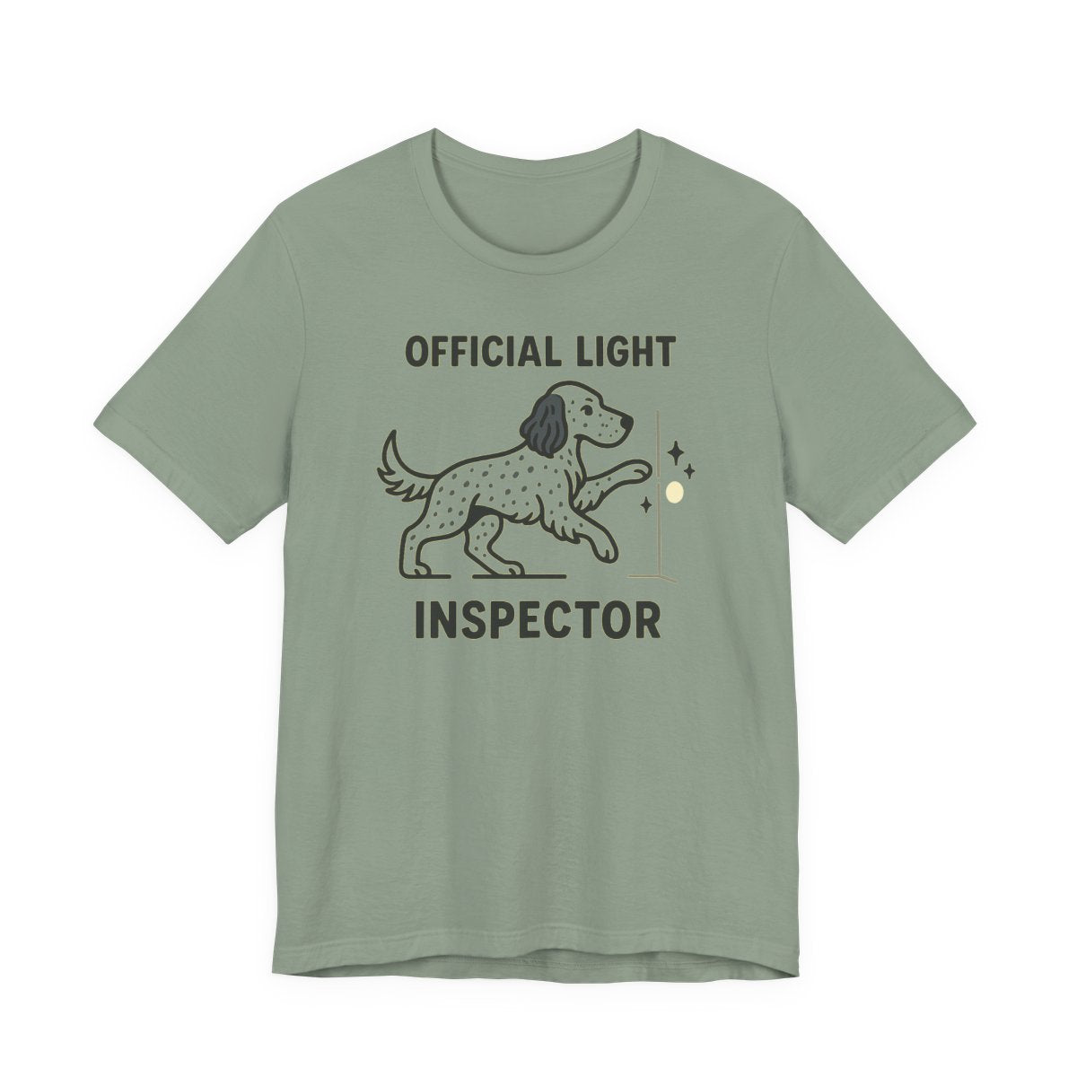 English Setter Official Light Inspector Tee